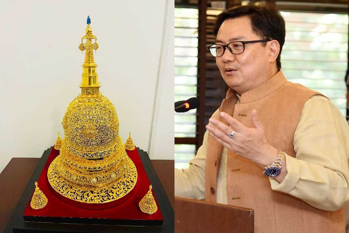 भारत ने भगवान बुद्ध के अवशेष भेजे मंगोलिया